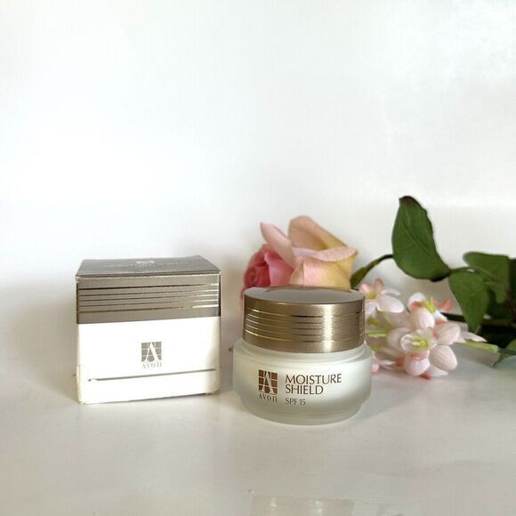 Vintage Avon‎ Moisture Shield SPF 15 Cream 42g 1.5 OZ New In Box - Picture 1 of 4